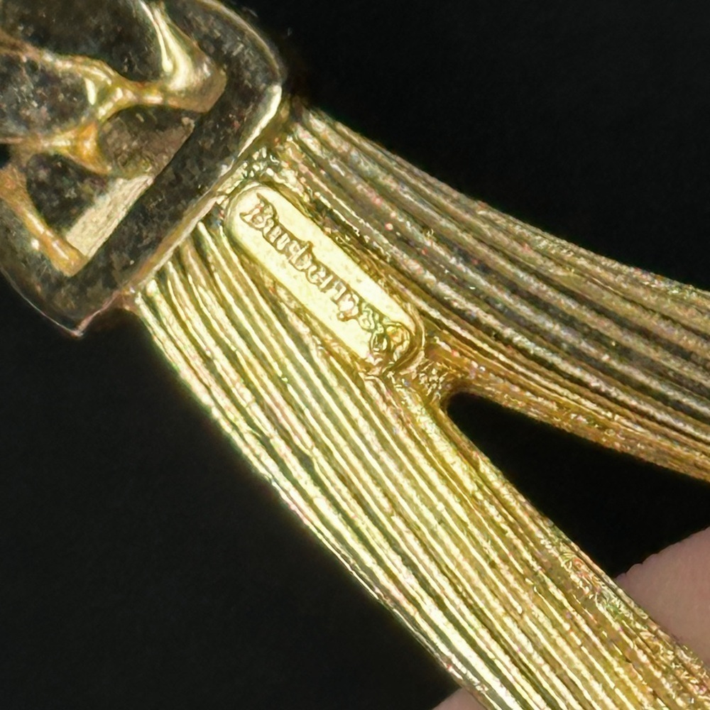 Authentic & Rare Vintage BURBERRY Necklace | Beautiful Vintage Designer Necklace - Picture 8 of 11